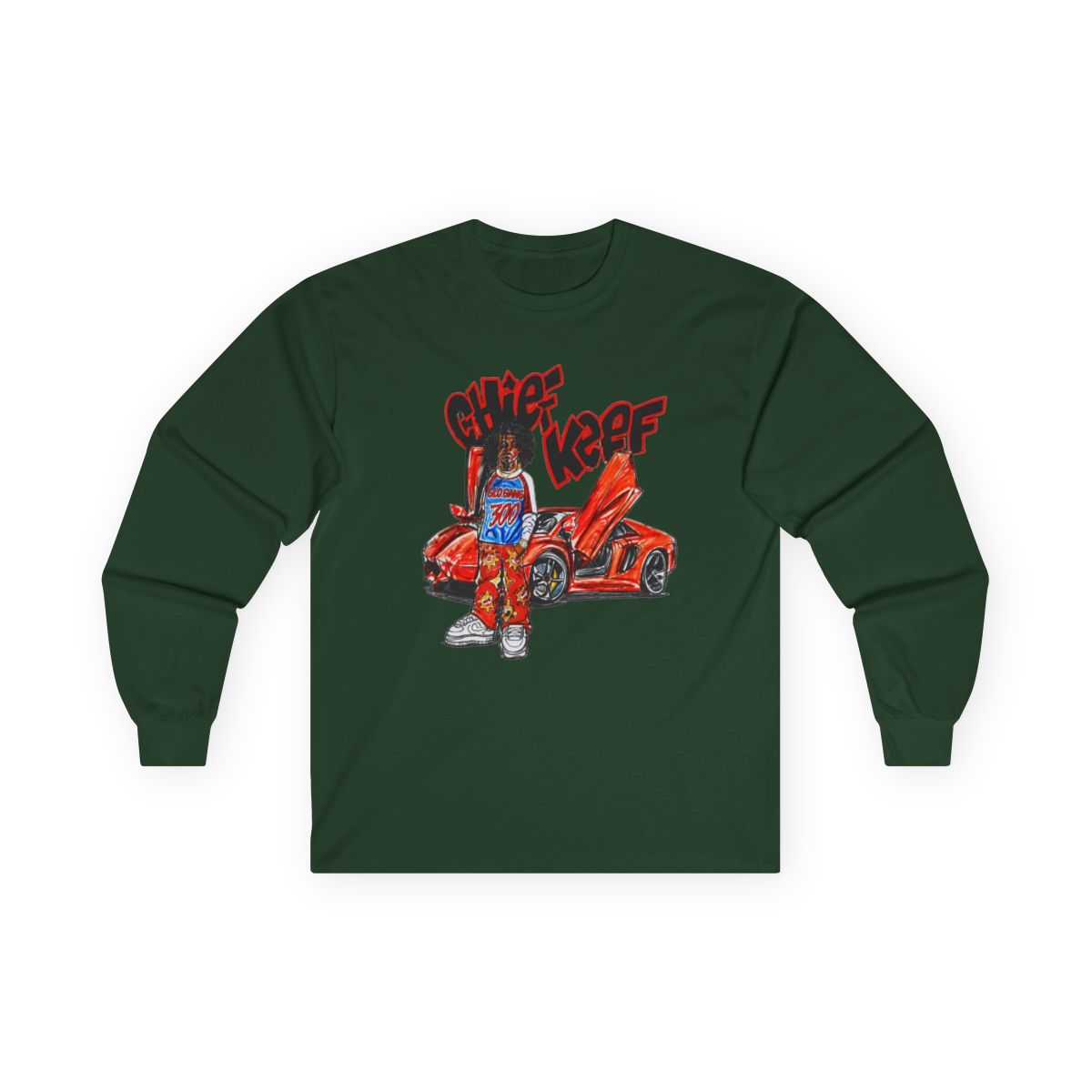 Chief Keef T Shirt Rapper Music, Long Sleeve, long sleeve, and - Chief Keef Merch - alternate angle 2, merchandise