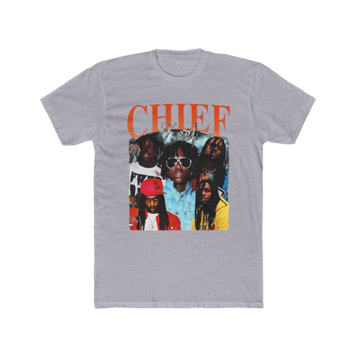 Chief Keef Graphic Tee: Oversized Crewneck Rapper Shirt for Men & Women - Funny Short Sleeve Hip Hop T Shirt - Official T-Shirts merchandise